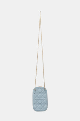 Dior Leather Lady Dior Call'in Phone Holder
