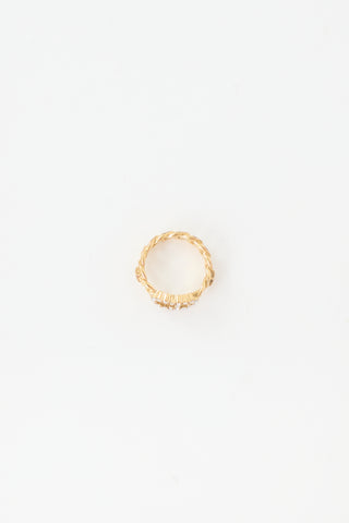 Dior Crystal Clair D Lune Ring