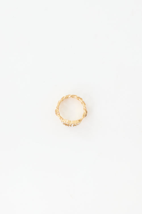 Dior Crystal Clair D Lune Ring