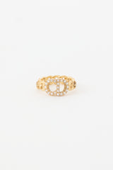 Dior Crystal Clair D Lune Ring
