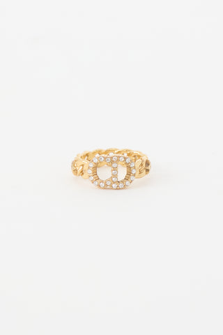 Dior Crystal Clair D Lune Ring