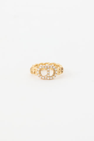Dior Crystal Clair D Lune Ring