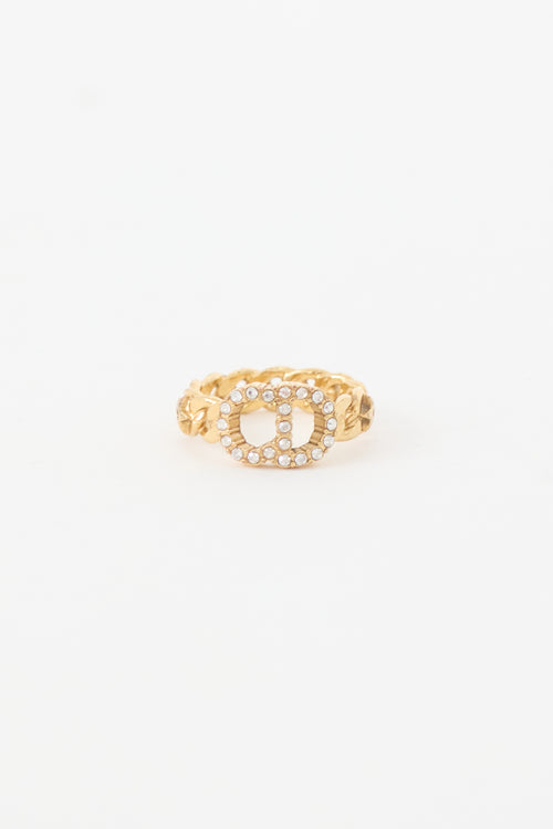 Dior Crystal Clair D Lune Ring