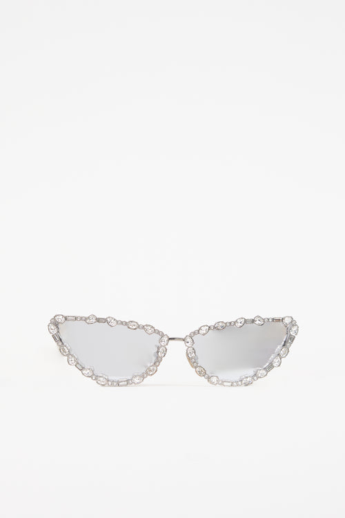 Dior MissDior B1U Crystal Embellished Sunglasses