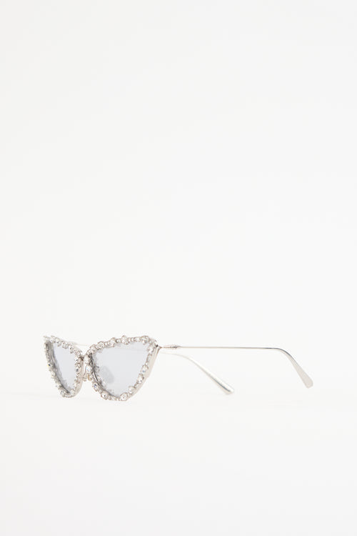 Dior MissDior B1U Crystal Embellished Sunglasses