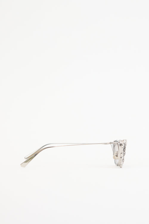 Dior MissDior B1U Crystal Embellished Sunglasses