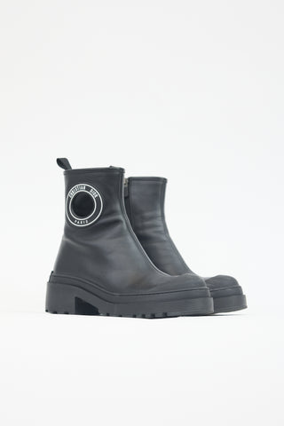 Dior Leather Ankle Boot