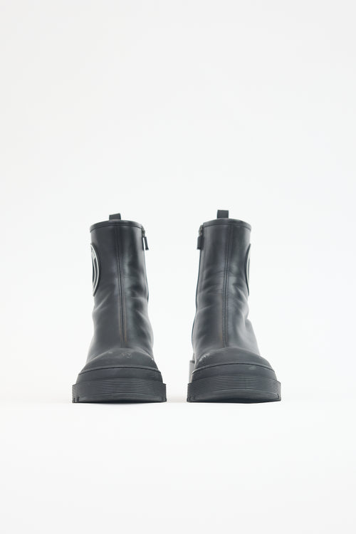 Dior Leather Ankle Boot