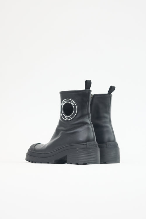 Dior Leather Ankle Boot