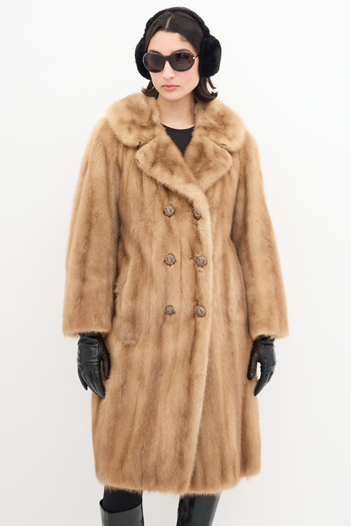 Dior // X Holt Renfrew Vintage Brown Fur Coat – VSP Consignment