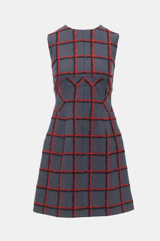 Dior Windowpane Co-Ord Set