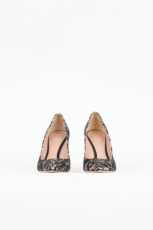 Dior Satin Lace Pump