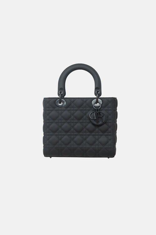 Dior Ultramatte Leather Lady Dior Bag