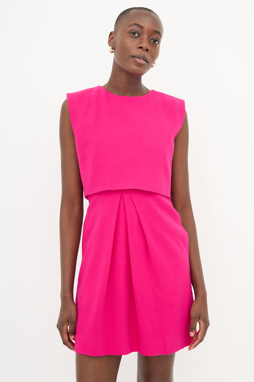 Dior Wool Layered Dress