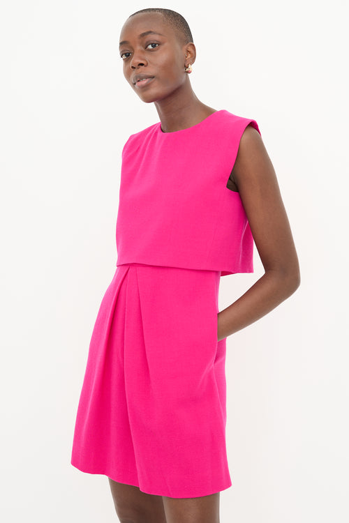 Dior Wool Layered Dress