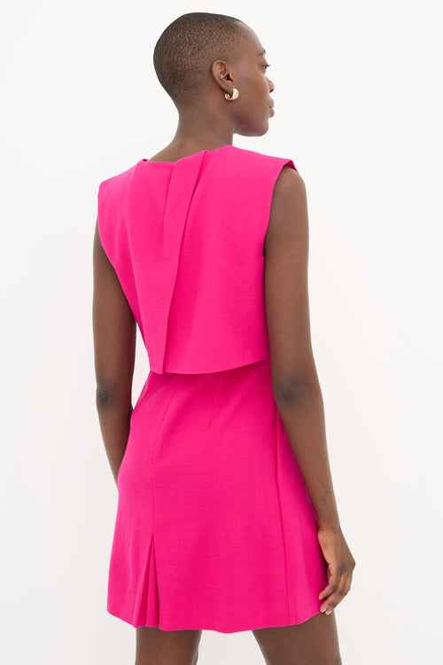 Dior Wool Layered Dress