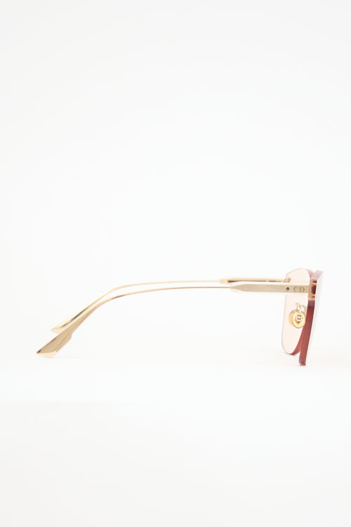 Dior Color Quake 2 Rimless Sunglasses