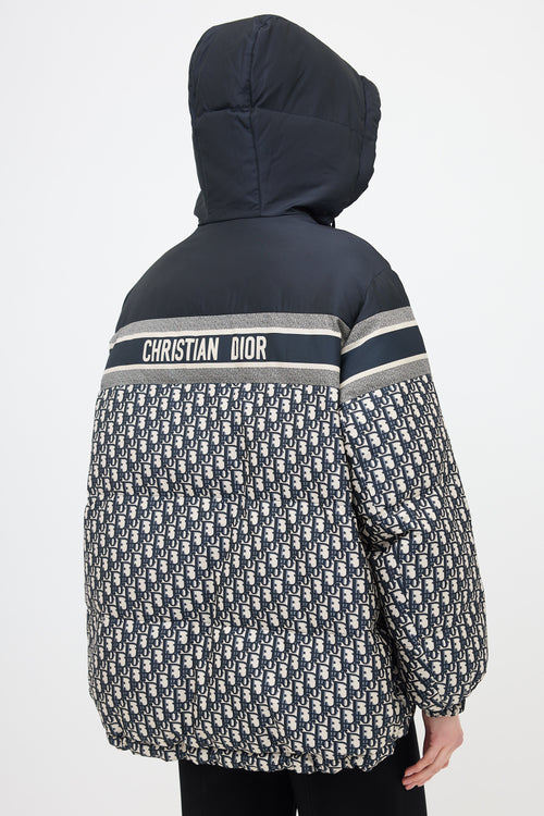 Dior Reversible Oblique Puffer Jacket