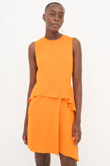 Dior Silk Peplum Dress