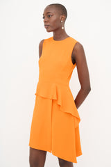 Dior Silk Peplum Dress