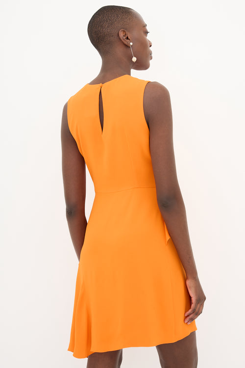 Dior Silk Peplum Dress