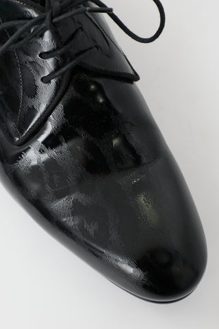 Dior Pattern Patent Derby