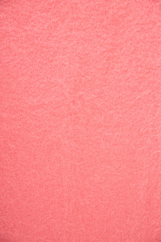  Pink Satin Knitted Wool Shawl