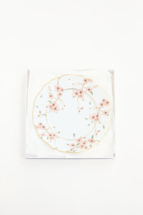 Dior Porcelain Les Cerisiers Desert Plate