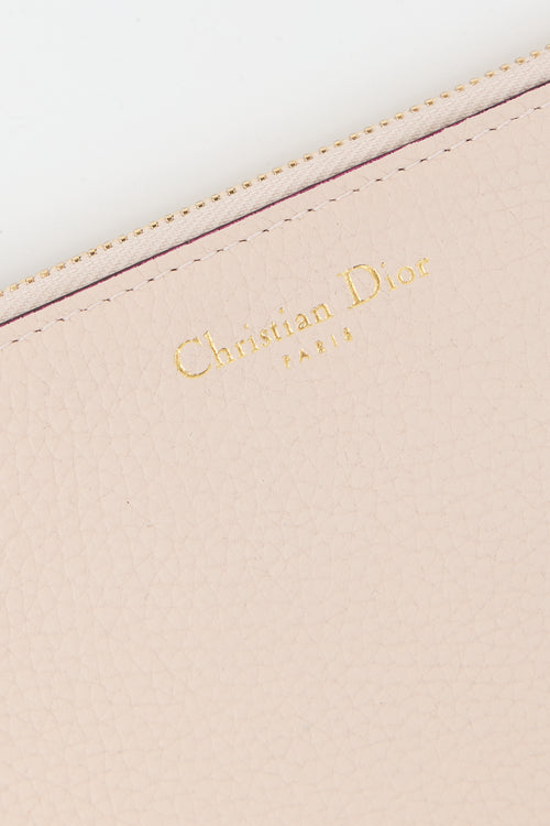 Dior Leather Logo Pouch
