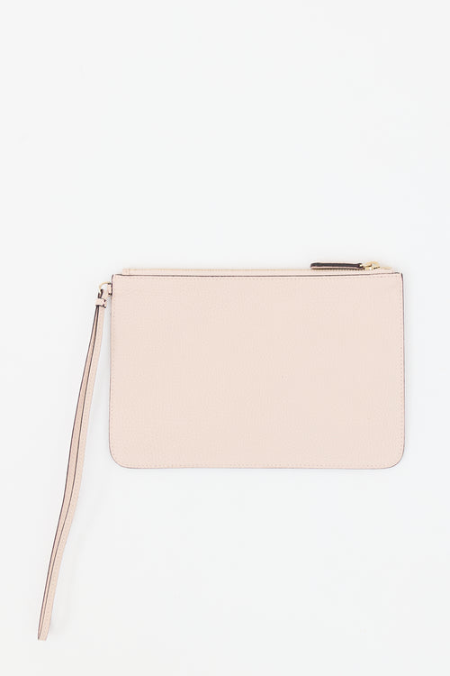 Dior Leather Logo Pouch