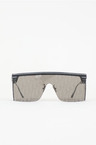Dior DiorClub M1U Logo Shield Sunglasses