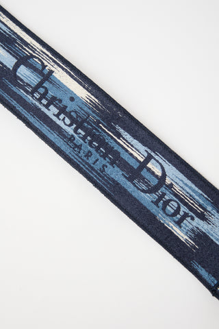 Dior Embroidered Palm Tree Strap