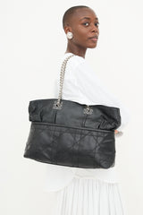Dior 2011 Leather Cannage Granville Chain Link Tote Bag