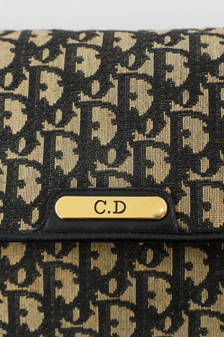 Dior Vintage Monogram Trotter CD Bag