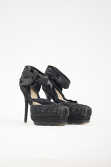 Dior SS 2011 Suede & Jute Heel