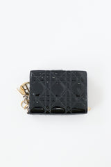 Dior Patent Lady Dior Charm Wallet