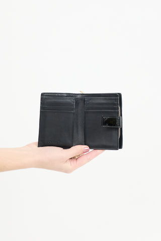 Dior Patent Lady Dior Charm Wallet