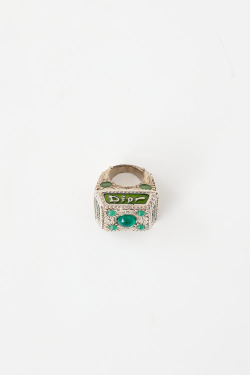 FW 2002 Gem Logo Ring