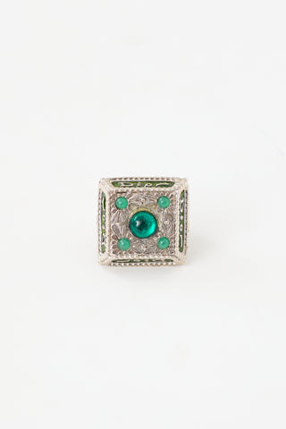 FW 2002 Gem Logo Ring