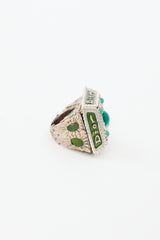FW 2002 Gem Logo Ring