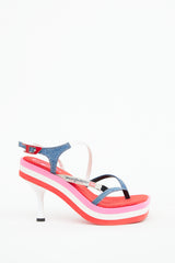 Diesel Denim Multi Colour Flip Flop Pump