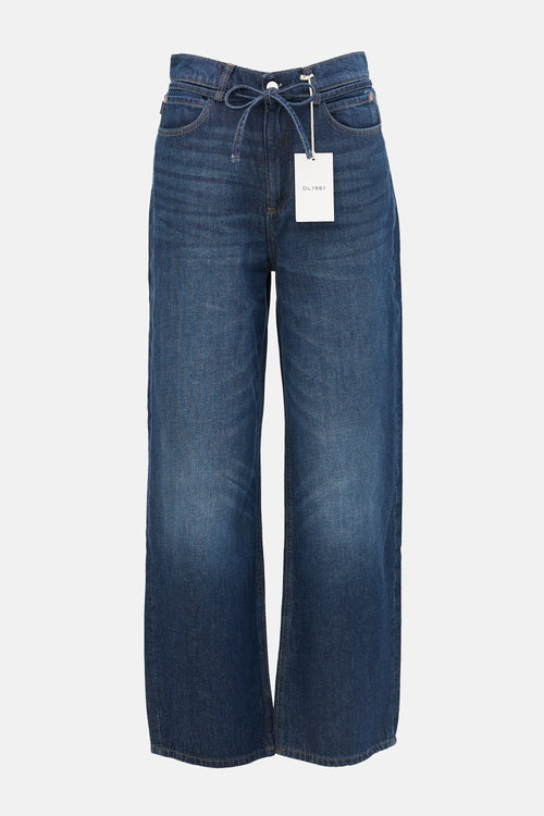 DL1961 Casie Wide Leg Jeans