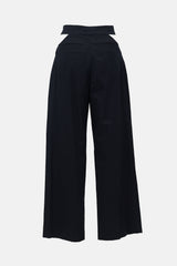 Dolce & Gabbana Cut Out Wide Leg Trouser