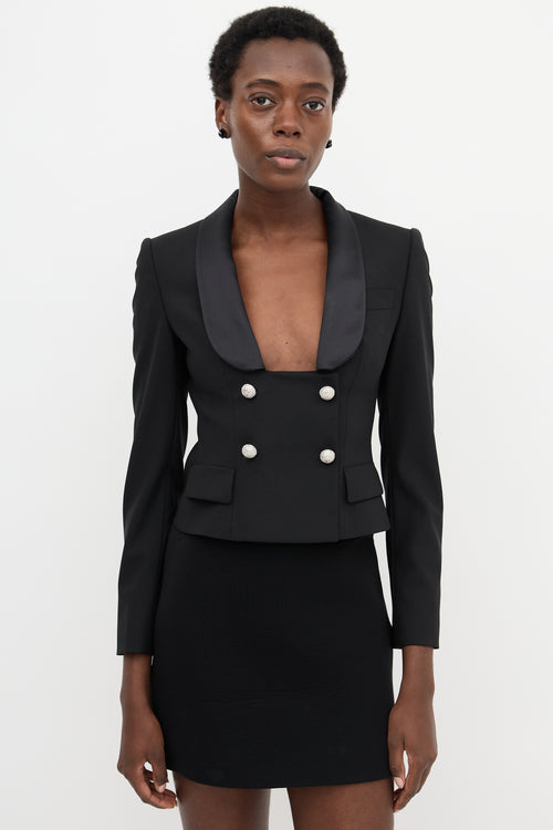 Dolce & Gabbana Double Breasted Tuxedo Blazer