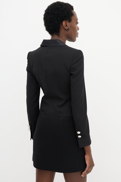 Dolce & Gabbana Double Breasted Tuxedo Blazer