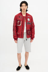 Dolce & Gabbana Amore Patch Bomber Jacket