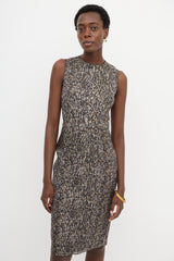 Dolce & Gabbana Printed Sheath Dress
