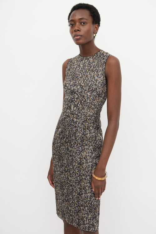 Dolce & Gabbana Printed Sheath Dress