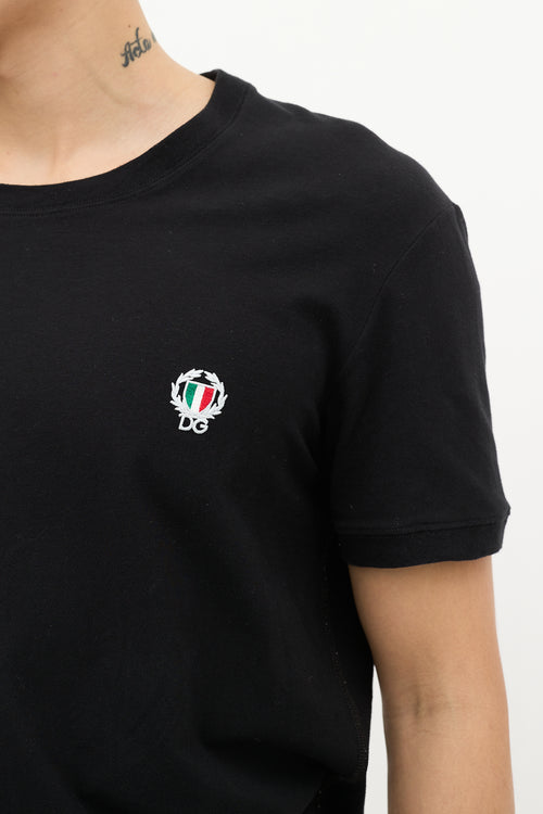 Dolce & Gabbana Black Logo T-Shirt