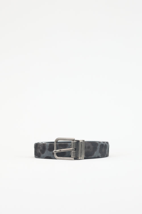 Dolce & Gabbana Printed Hair Belt